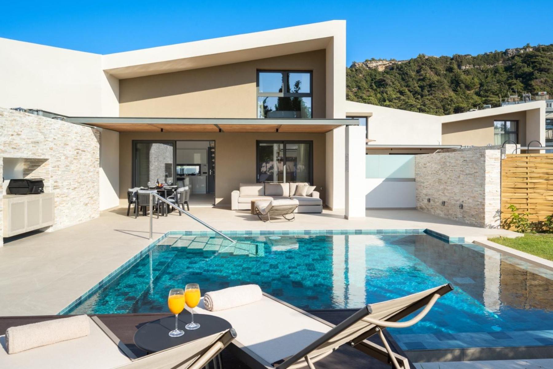 Alma Luxury Villas Lalyssos Eksteriør billede